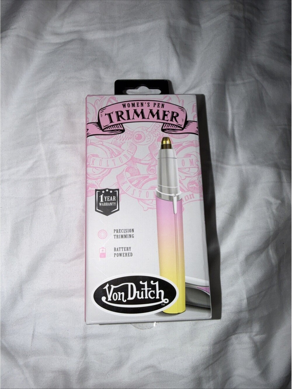 Von Dutch Women's Pen Trimmer Battery Operated NWT